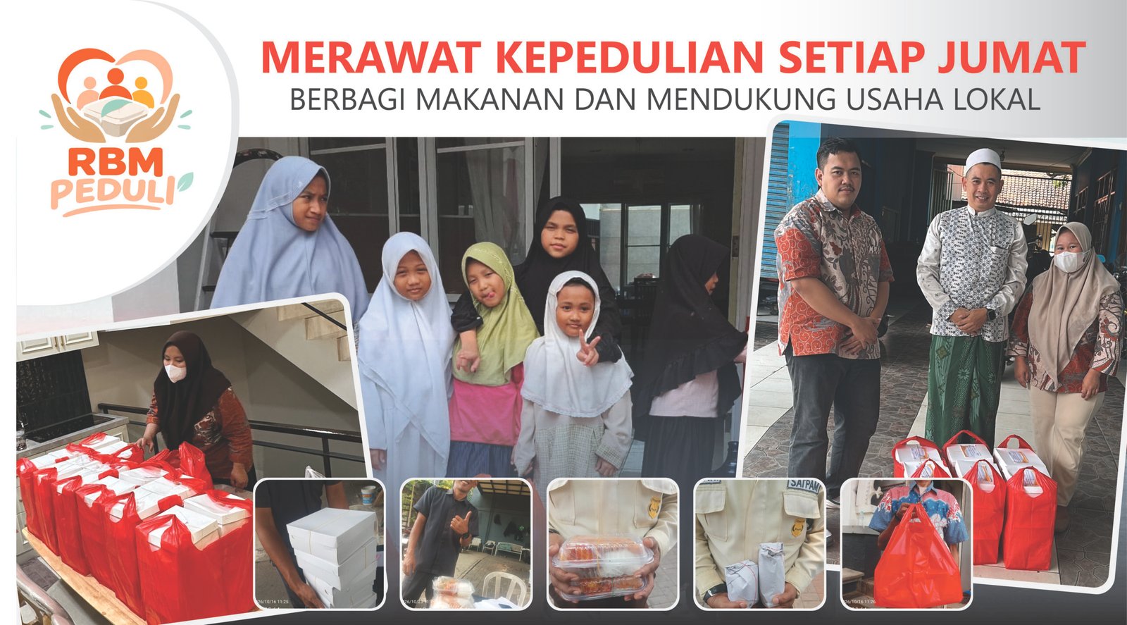 Merawat Kepedulian Setiap Jumat : Berbagi Untuk Sesama